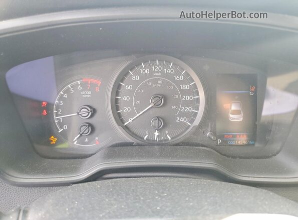 5YFBPMBE6NP274398 2022 TOYOTA COROLLA Gray Вид щитка приладів