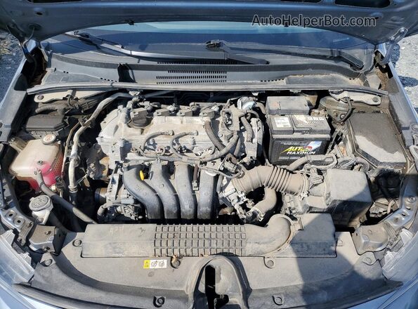 5YFBPMBE6NP274398 2022 TOYOTA COROLLA Gray Вид задньої частини салону