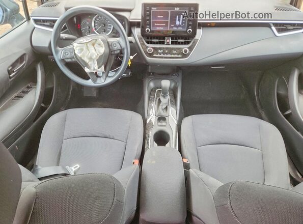 5YFBPMBE9NP327305 2022 TOYOTA COROLLA Синий Вид панели приборов