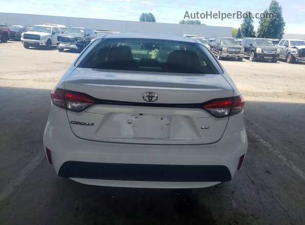 5YFBPMBE9NP342046 2022 TOYOTA COROLLA White უკანა ხედი