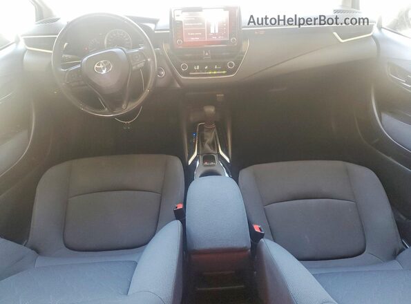 5YFBPMBE9NP342046 2022 TOYOTA COROLLA White წინა პანელის ხედი