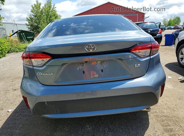 5YFBPRBE3LP121908 2020 TOYOTA COROLLA Blue უკანა ხედი