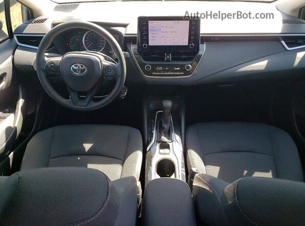 5YFBPRBE5LP095733 2020 TOYOTA COROLLA Gray Dashboard view