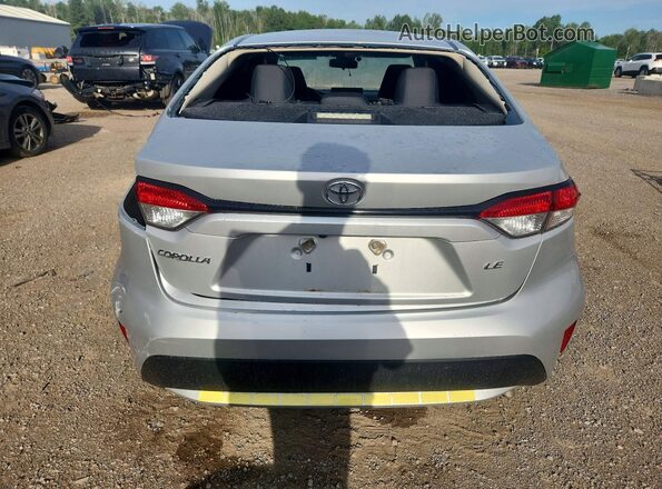 5YFBPRBE7LP116355 2020 TOYOTA COROLLA Silver Widok z tyłu