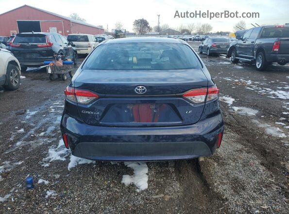 5YFBPRBE9LP032909 2020 TOYOTA COROLLA Blue Հետևի տեսք