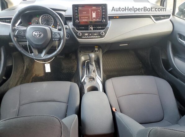 5YFBPRBE9LP032909 2020 TOYOTA COROLLA Blue Առջևի վահանակի տեսք