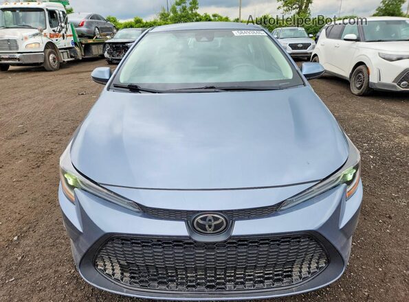 5YFBPRBEXLP031946 2020 TOYOTA COROLLA Blue Front view