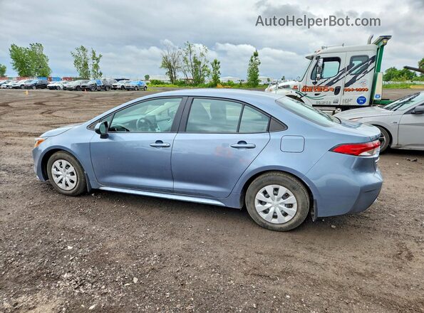 5YFBPRBEXLP031946 2020 TOYOTA COROLLA Blue Rear left