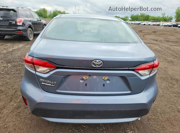 5YFBPRBEXLP031946 2020 TOYOTA COROLLA Blue Rear view