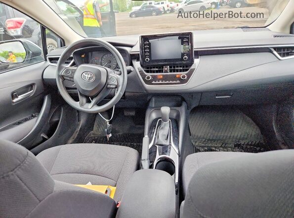 5YFBPRBEXLP031946 2020 TOYOTA COROLLA Blue Dashboard view
