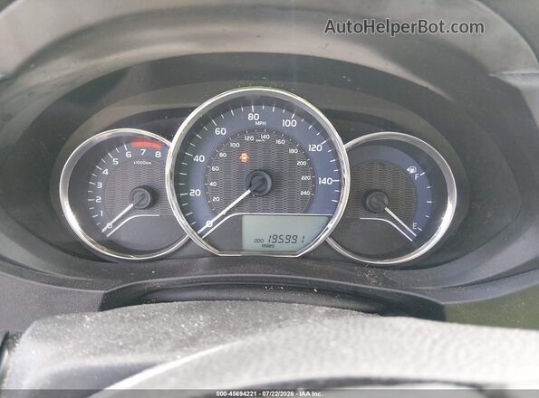 5YFBPRHE0GP435741 2016 TOYOTA COROLLA White Widok tylnych siedzeń