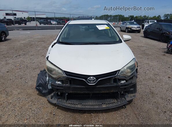 5YFBPRHE0GP435741 2016 TOYOTA COROLLA White Widok wnętrza z tyłu