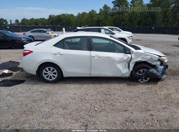 5YFBPRHE0GP435741 2016 TOYOTA COROLLA White Widok wnętrza 360 stopni