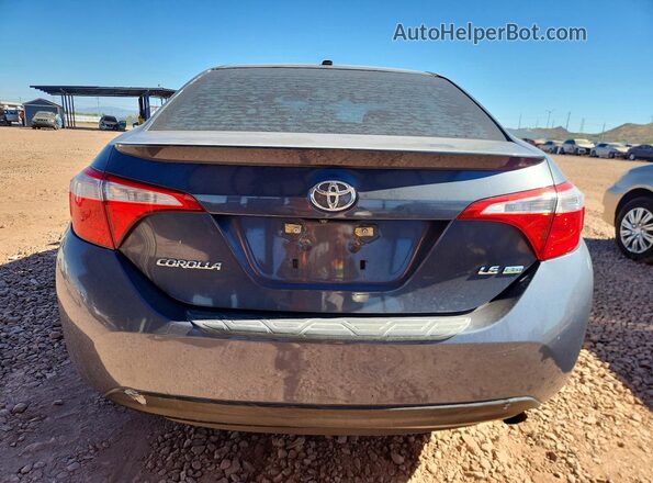 5YFBPRHE1GP391636 2016 TOYOTA COROLLA Blue Հետևի տեսք