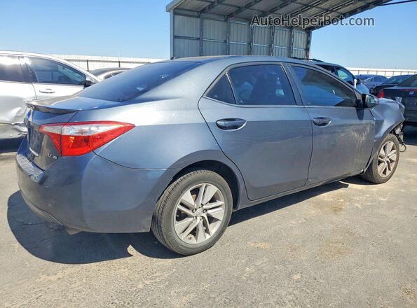 5YFBPRHE2GP386820 2016 TOYOTA COROLLA Gray Trasero derecho