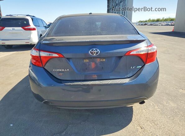 5YFBPRHE2GP386820 2016 TOYOTA COROLLA Gray Vista trasera