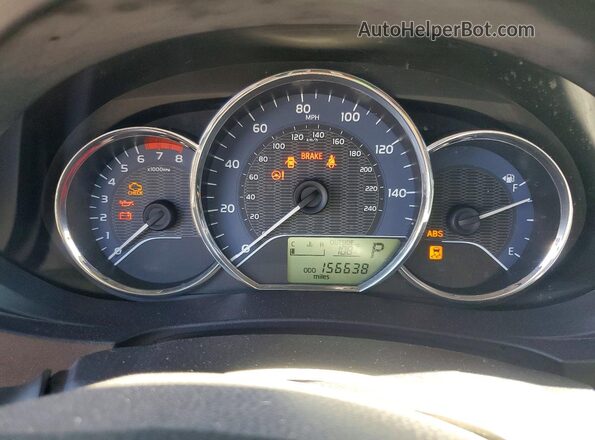 5YFBPRHE2GP386820 2016 TOYOTA COROLLA Gray Vista del cuadro de instrumentos