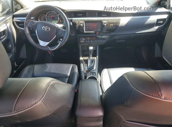 5YFBPRHE2GP386820 2016 TOYOTA COROLLA Gray Vista del salpicadero