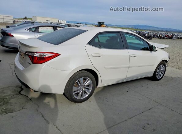 5YFBPRHE2GP404474 2016 TOYOTA COROLLA White Tył prawy