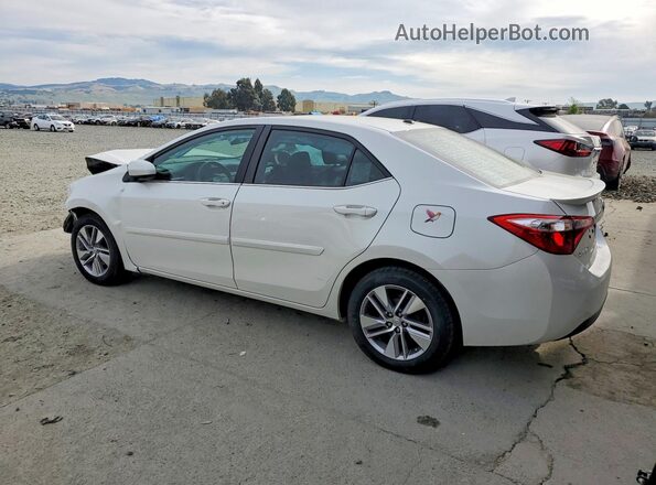 5YFBPRHE2GP404474 2016 TOYOTA COROLLA White Tył lewy