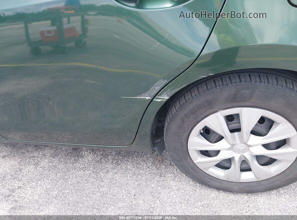 5YFBPRHE8GP429699 2016 TOYOTA COROLLA Green 