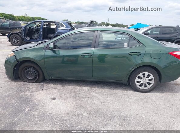 5YFBPRHE8GP429699 2016 TOYOTA COROLLA Green 360 interior view