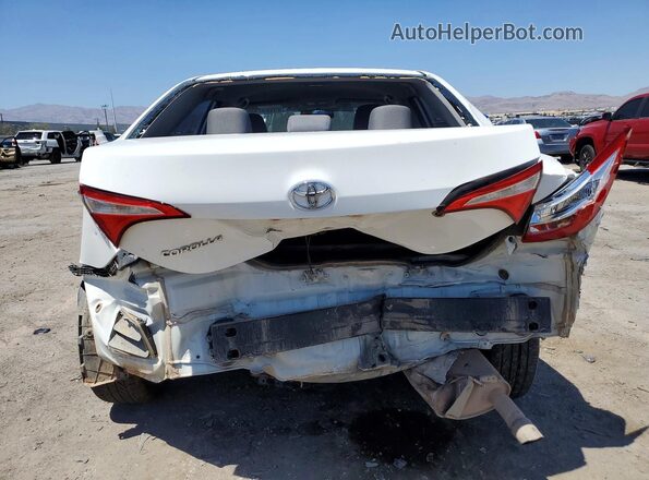 5YFBURHE0GP399865 2016 TOYOTA COROLLA White Հետևի տեսք