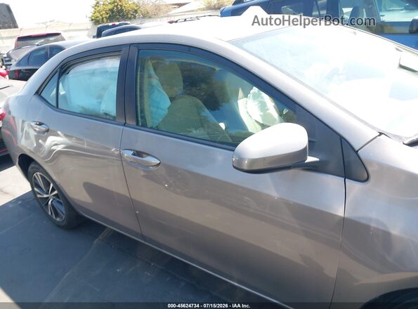 5YFBURHE0GP431309 2016 TOYOTA COROLLA Silver Панорамний вид салону 360°