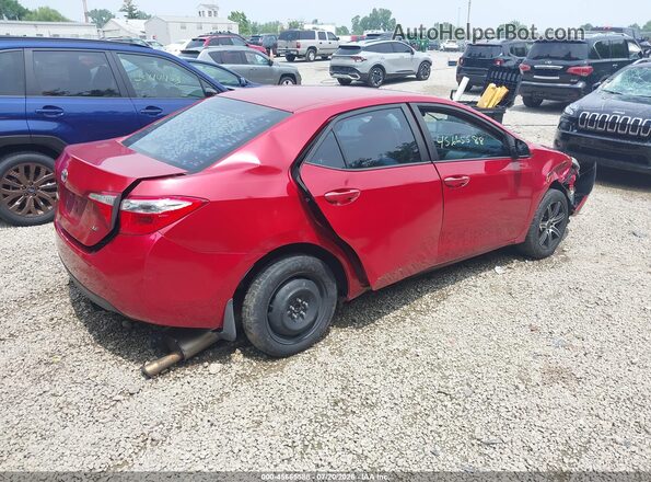 5YFBURHE0GP438972 2016 TOYOTA COROLLA Red Trasero derecho