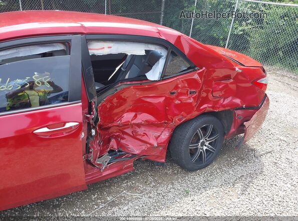 5YFBURHE0GP438972 2016 TOYOTA COROLLA Red Vista frontal