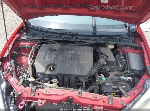 5YFBURHE0GP438972 2016 TOYOTA COROLLA Red Vista trasera