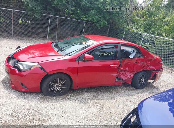 5YFBURHE0GP438972 2016 TOYOTA COROLLA Red Vista interior de 360 grados