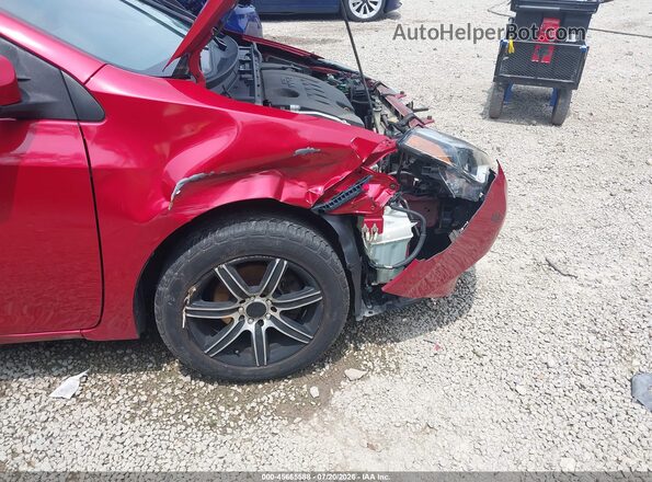 5YFBURHE0GP438972 2016 TOYOTA COROLLA Red 