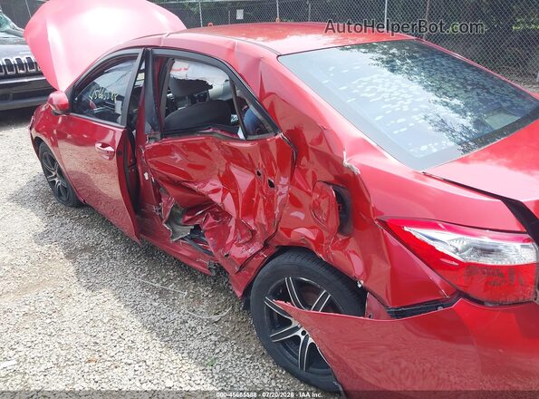 5YFBURHE0GP438972 2016 TOYOTA COROLLA Red 
