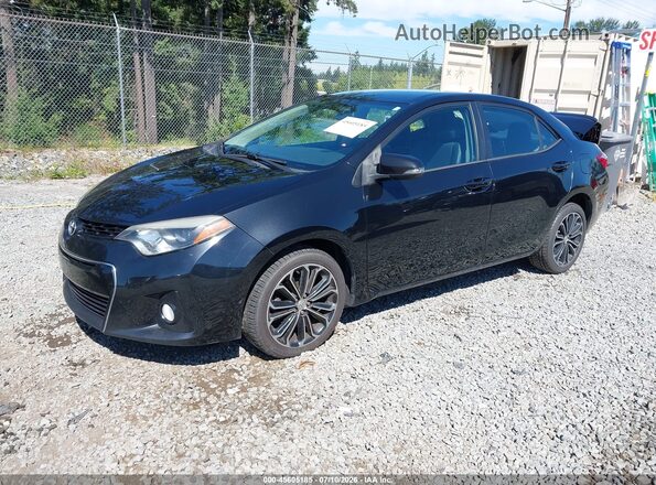 5YFBURHE0GP502332 2016 TOYOTA COROLLA Black Front left
