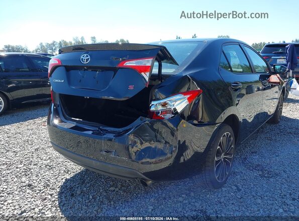 5YFBURHE0GP502332 2016 TOYOTA COROLLA Black Front view