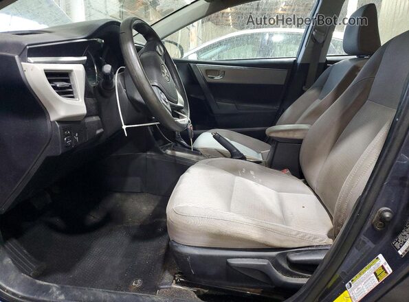 5YFBURHE0GP504033 2016 TOYOTA COROLLA Blue წინა სალონის ხედი