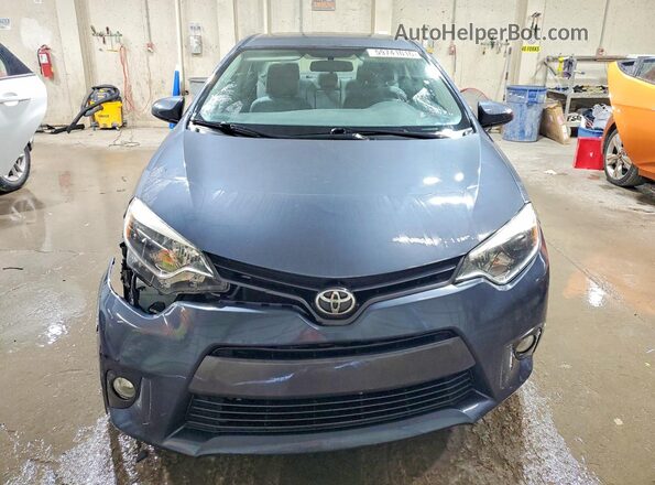 5YFBURHE0GP504033 2016 TOYOTA COROLLA Blue წინა ხედი