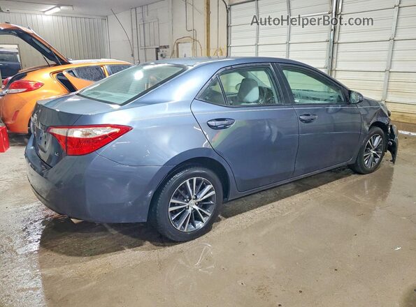 5YFBURHE0GP504033 2016 TOYOTA COROLLA Blue უკანა მარჯვენა