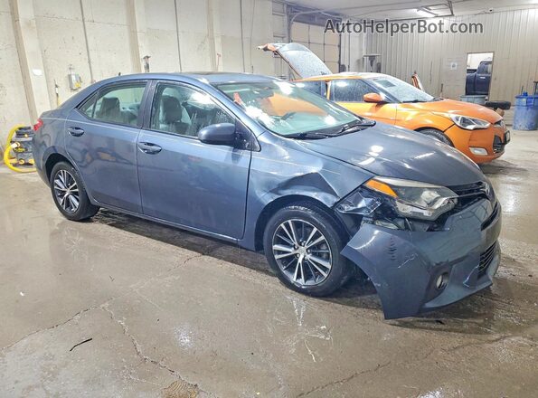 5YFBURHE0GP504033 2016 TOYOTA COROLLA Blue წინა მარჯვენა