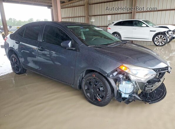 5YFBURHE0GP548503 2016 TOYOTA COROLLA Blue Delantero derecho