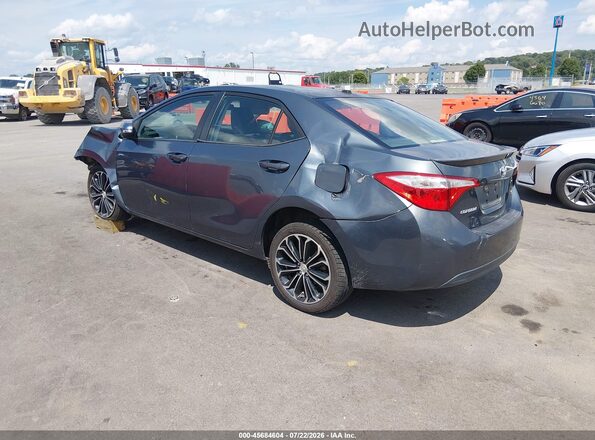 5YFBURHE1GP383335 2016 TOYOTA COROLLA Синий Задняя левая четверть