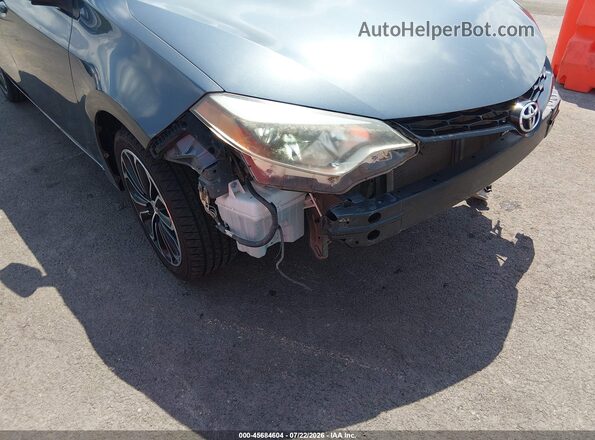 5YFBURHE1GP383335 2016 TOYOTA COROLLA Синий 