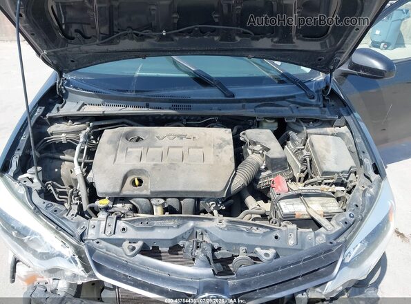 5YFBURHE1GP389670 2016 TOYOTA COROLLA Черный Вид сзади