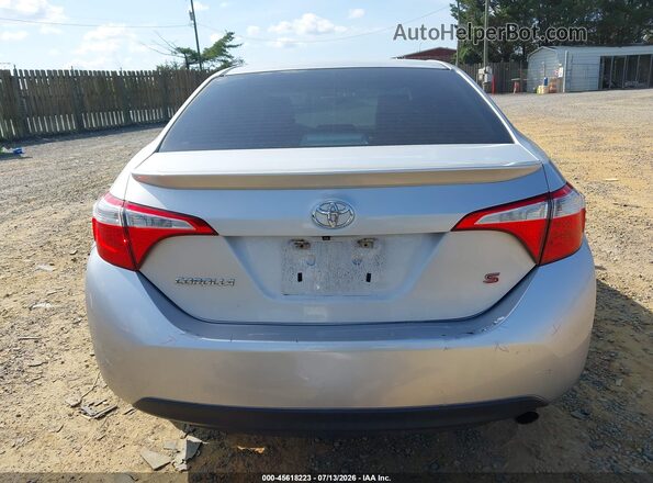 5YFBURHE1GP476288 2016 TOYOTA COROLLA Silver 