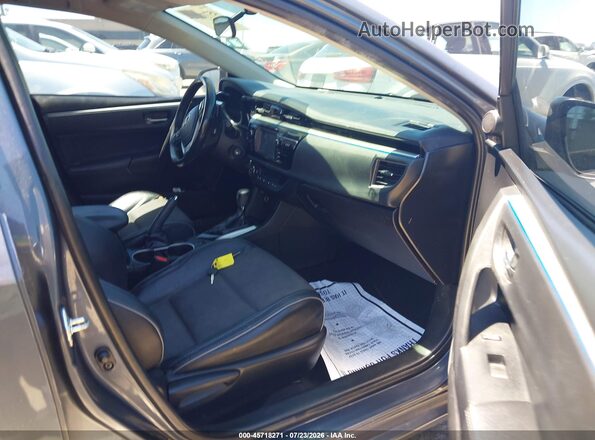 5YFBURHE1GP525456 2016 TOYOTA COROLLA Blue Vista interior delantera