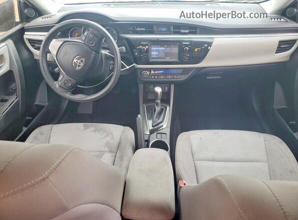 5YFBURHE1GP539079 2016 TOYOTA COROLLA White Dashboard view