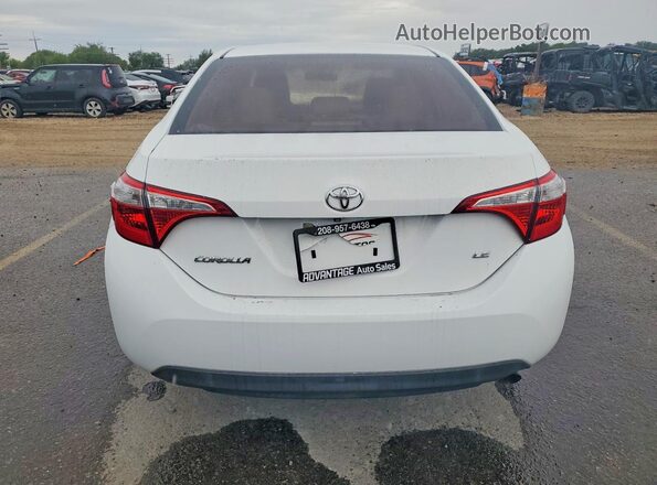 5YFBURHE1GP539079 2016 TOYOTA COROLLA White Rear view