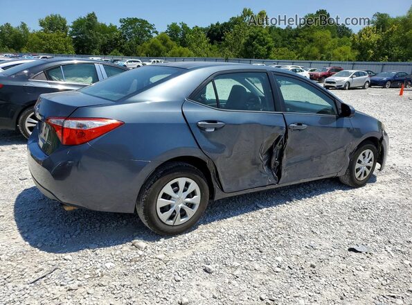 5YFBURHE1GP548364 2016 TOYOTA COROLLA Gray Trasero derecho