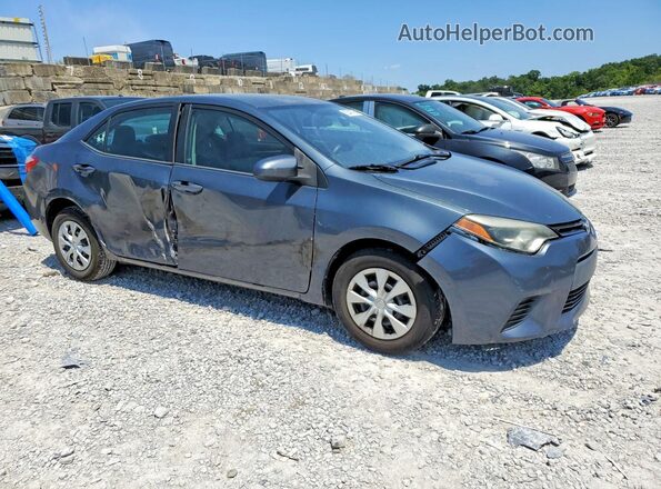 5YFBURHE1GP548364 2016 TOYOTA COROLLA Gray Delantero derecho